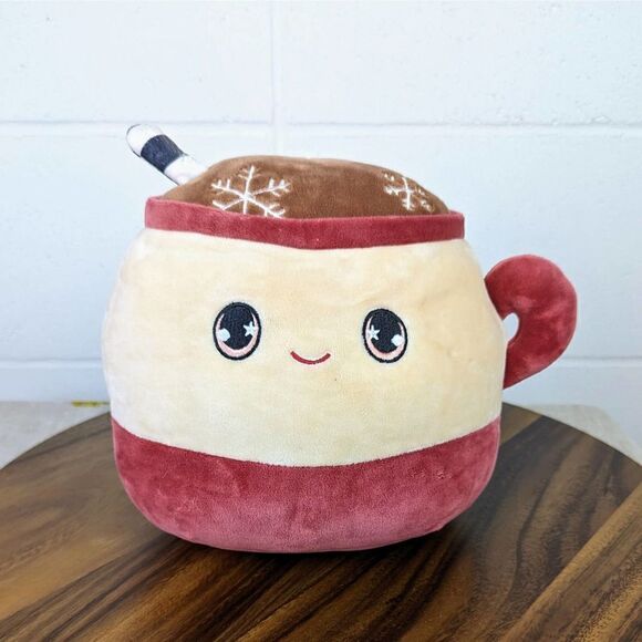 Squishmallow Rare Marshina Hot Cocoa Scented Official KellyToy Plush 8" - Picture 1 of 6